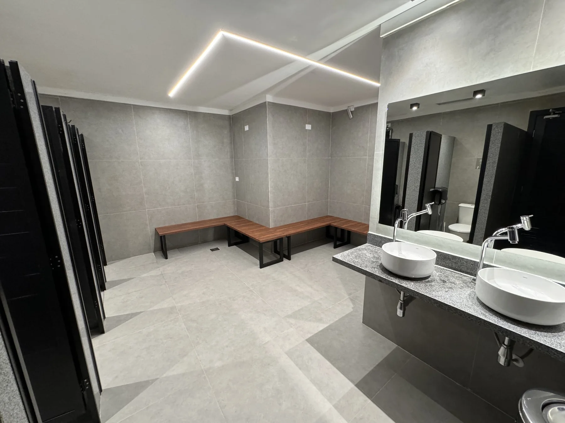 Changing rooms — Alliance Santos